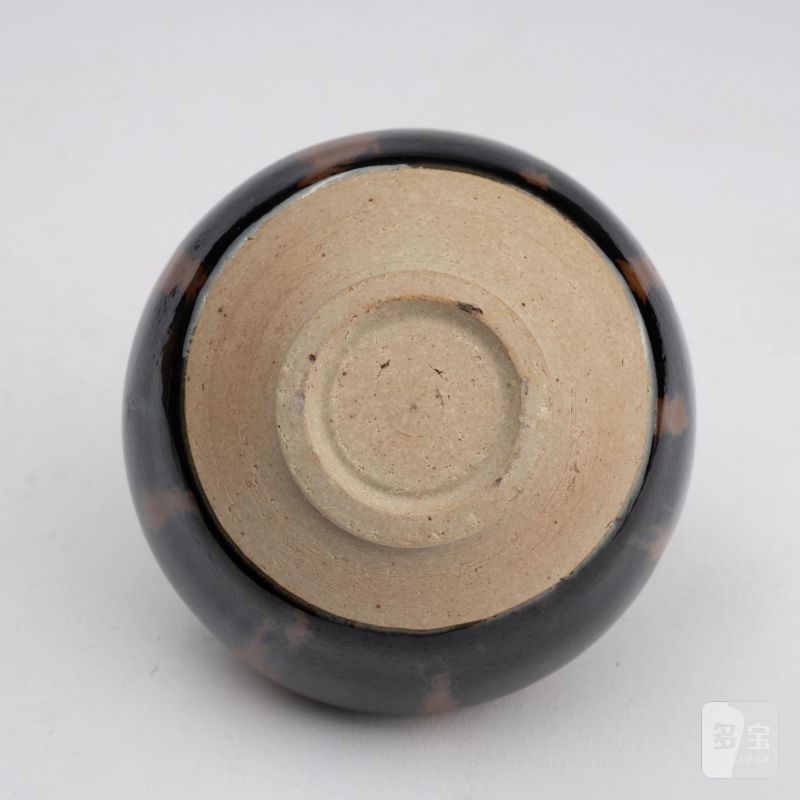    宋 磁州窯鐵鏽斑茶盞 - 图6